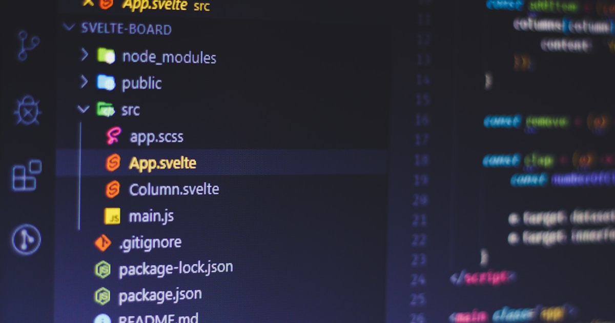 A developer screen showing files and framework configuration, standing in for the two-week framework-selection phase that opens every AI agent project